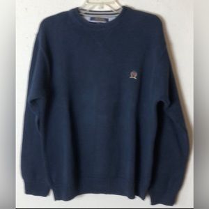 90's Tommy Hilfiger Vintage Dark Navy Y2k Sweater L